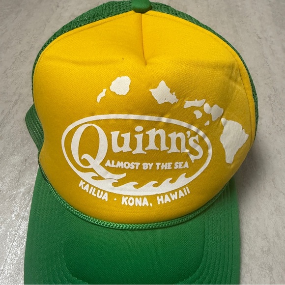 Vintage Hawaii trucker hat Quinn's Kailua Kona - Picture 2 of 8